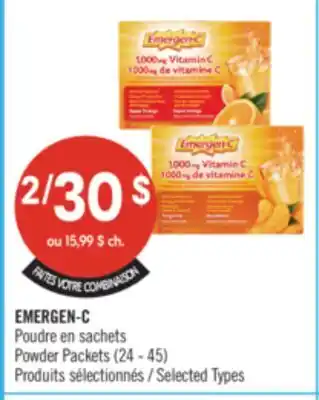 Pharmaprix EMERGEN-C Poudre en sachets Powder Packets offer