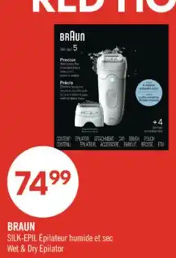 Pharmaprix BRAUN SILK-EPIL Wet & Dry Epilator offer