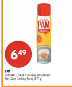 Pharmaprix PAM ORIGINAL Non-Stick Cooking Spray offer