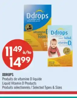Pharmaprix DDROPS Liquid Vitamin D Products offer