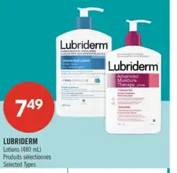 Pharmaprix LUBRIDERM Lotions offer
