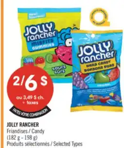 Pharmaprix JOLLY RANCHER Candy offer