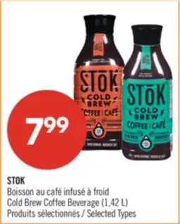Pharmaprix STOK Cold Brew Coffee Beverage (1,42 L) offer