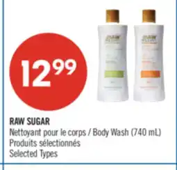Pharmaprix RAW SUGAR Body Wash offer