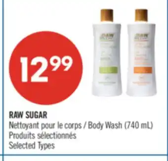 Pharmaprix RAW SUGAR Body Wash offer