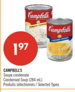 Pharmaprix CAMPBELL'S Condensed Soup offer