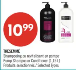 Pharmaprix TRESEMMÉ Pump Shampoo or Conditioner offer