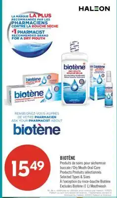 Pharmaprix BIOTÈNE Dry Mouth Oral Cane Products offer