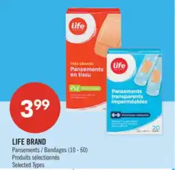Pharmaprix LIFE BRAND Bandages offer