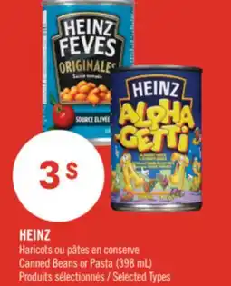 Pharmaprix HEINZ Canned Beans or Pasta offer