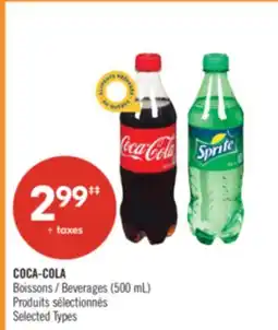 Pharmaprix COCA-COLA Beverages (500 mL) offer