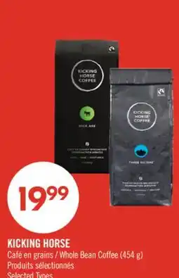 Pharmaprix KICKING HORSE Whole Bean Coffee offer