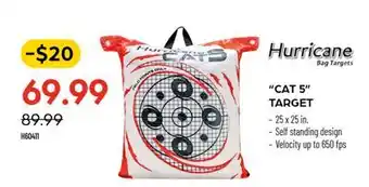 Pronature HURRICANE CAT 5 TARGET offer