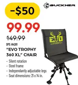 Pronature EVO TROPHY 360 XL CHAIR offer
