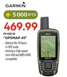 Pronature GARMIN GPSMAP 65 offer