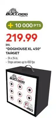 Pronature BULLDOG DOGHOUSE XL 450 TARGET offer