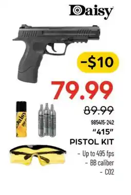 Pronature Daisy 415 PISTOL KIT offer