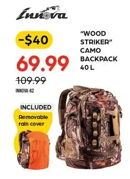 Pronature WOOD STRIKER CAMO BACKPACK 40L offer