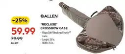 Pronature ALLEN RECLUSE CROSSBOW CASE offer