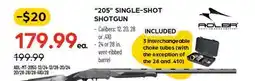 Pronature 205 SINGLE-SHOT SHOTGUN offer