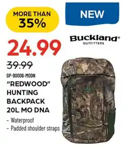 Pronature REDWOOD HUNTING BACKPACK 20L MO DNA offer