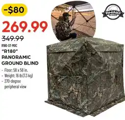 Pronature R180 PANORAMIC GROUND BLIND offer