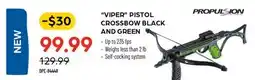 Pronature PROPULSION VIPER PISTOL CROSSBOW BLACK AND GREEN offer
