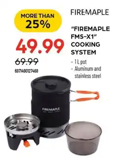 Pronature FIREMAPLE FMS-X1 COOKING SYSTEM offer