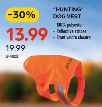 Pronature HUNTING DOG VEST offer
