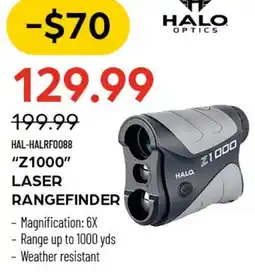 Pronature HALO OPTICS Z1000 LASER RANGEFINDER offer