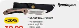 Pronature Remington SPORTSMAN KNIFE offer