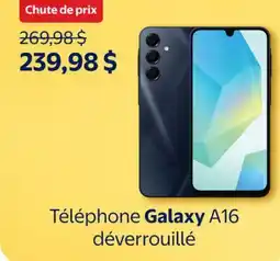 Walmart Téléphone Galaxy A16 déverrouillé offer