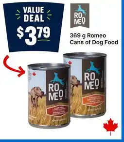 Ren’s Pets Depot Romeo Cans of Dog Food offer