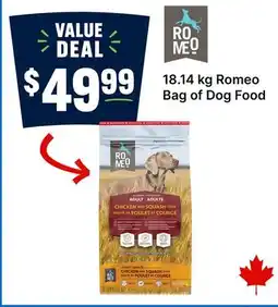 Ren’s Pets Depot Romeo Bag of Dog Food offer