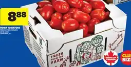 Real Canadian Superstore ROMA TOMATOES, 25 LB CASE offer