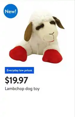 Walmart Lambchop dog toy offer