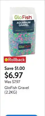 Walmart GloFish Gravel (2.2KG) offer