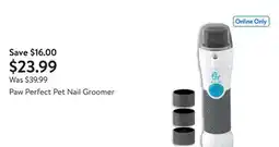 Walmart Paw Perfect Pet Nail Groomer offer