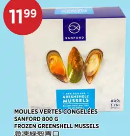 Kim Phat SANFORD FROZEN GREENSHELL MUSSELS offer