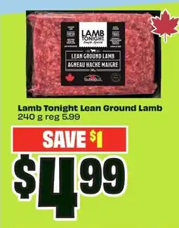 FreshCo Lamb tonight lean ground lamb offer
