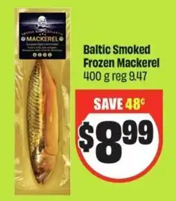 FreshCo Baltic smoked frozen mackerel offer