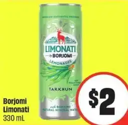 FreshCo Borjomi limonati offer
