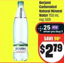 FreshCo Borjomi carbonated natural mineral water offer
