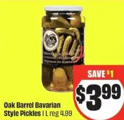FreshCo Oak Barrel Bavarian Style Pickles offer