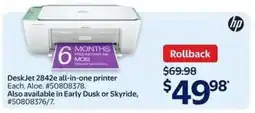 Walmart DeskJet 2842e all-in-one printer offer