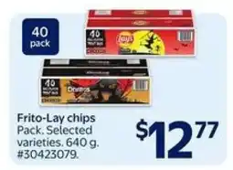 Walmart Frito-Lay chips Pack offer