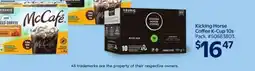Walmart Kicking Horse Coffee K-Cup 10s Pack offer