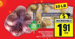 Food Basics White Potatoes & Red Onions offer