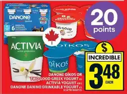 Food Basics Danone Yogurt Products offer