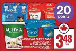 Food Basics DANONE YOGURT offer